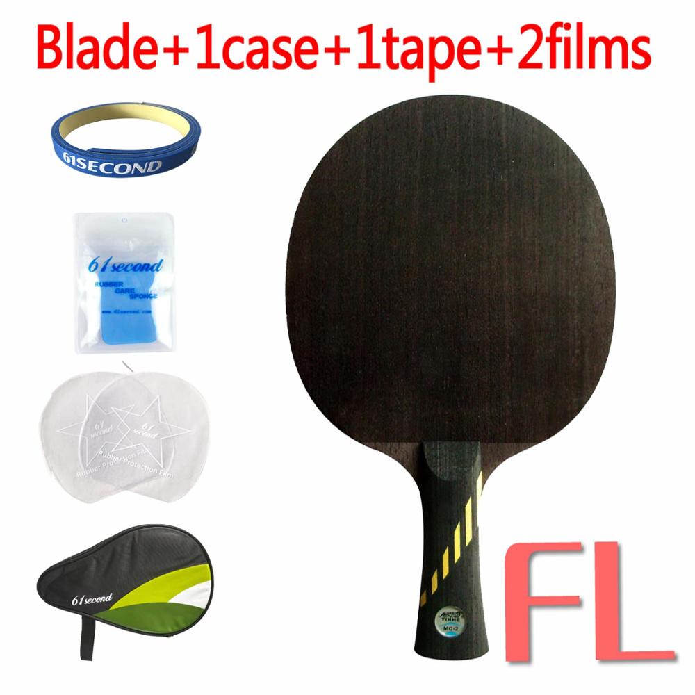 Hoja de tenis de mesa Galaxy Milky Way Yinhe MC-2 MC 2 MC2, para raqueta de ping pong: FL with HM case