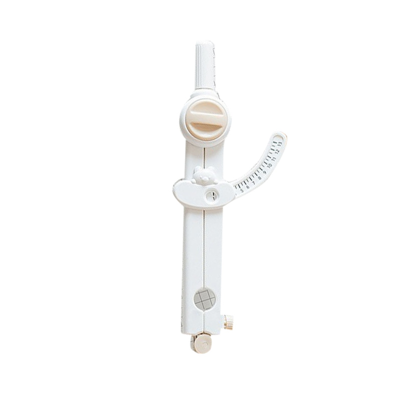 Digital Display Compass For Primary And Junior High School Students A Magical Tool For Drawing Circles Compass Set With Scale Mu: WHITE