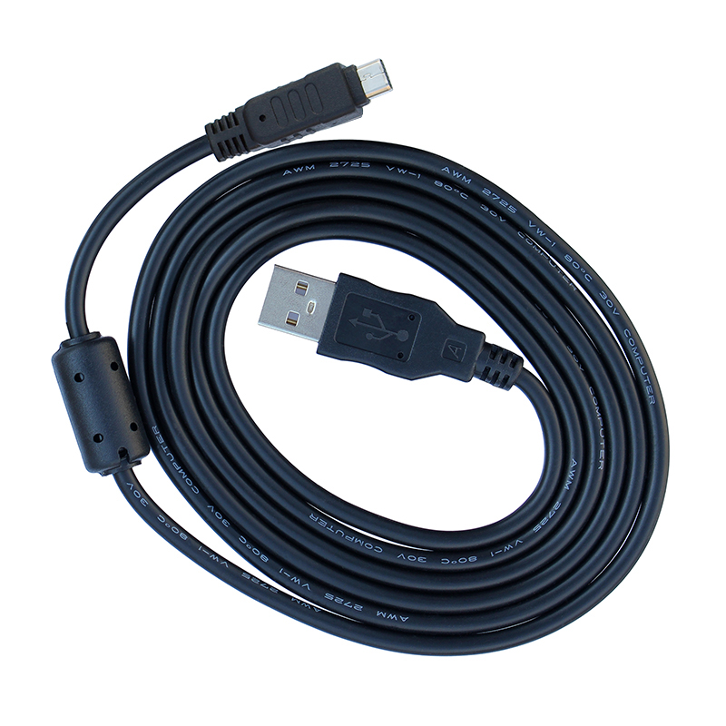 USB male naar 12Pin camera data kabel voor Olympus camera