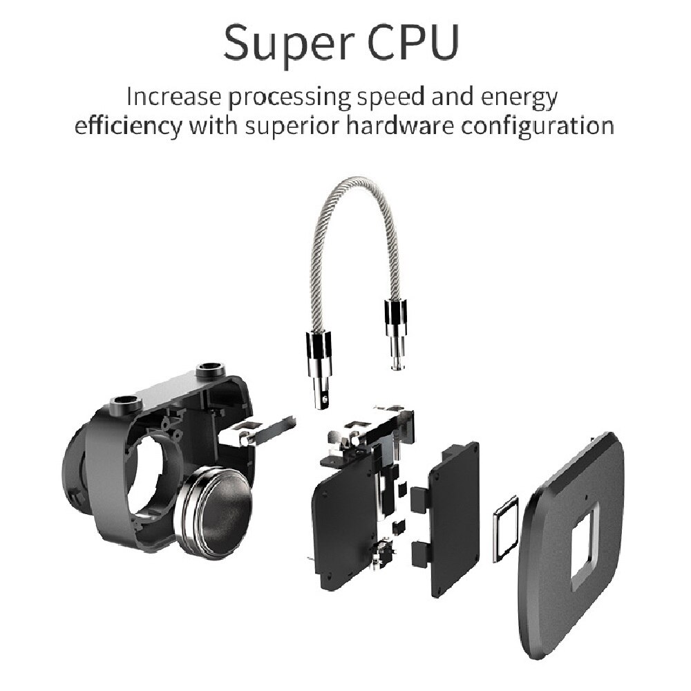 Anti theft security smart fingerprint lock, portable electronic keyless mini padlock for doors Bags and Luggage etc