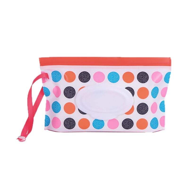 Boîte de lingettes humides pour bébé Portable contenant des lingettes: Gris