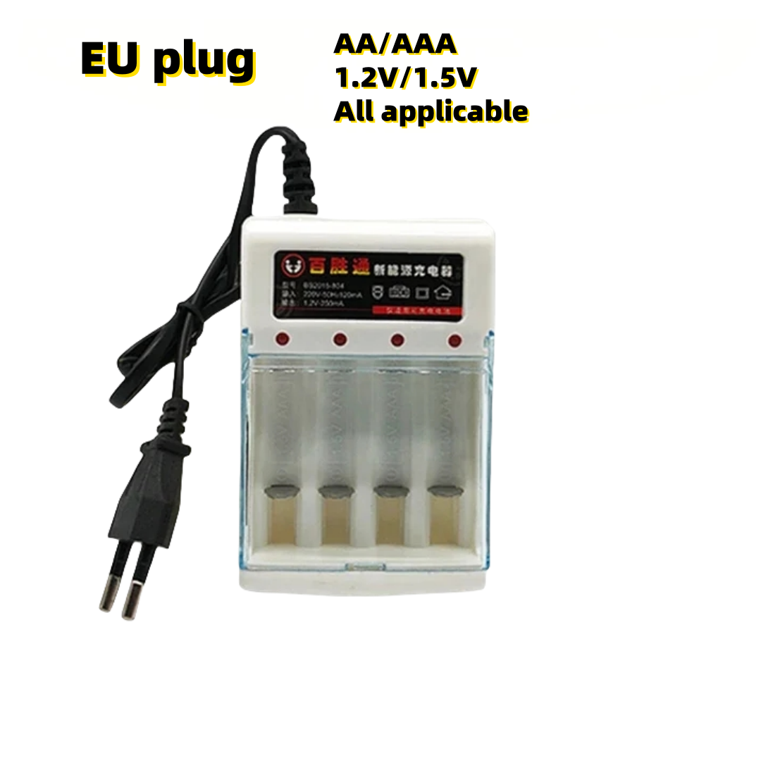 8800mAh Oplaadbare Batterij AAA Alkaliteit Batterij 1.5 V AAA Batterij voor Klokken Muizen Computers Speelgoed enzovoort: Clear