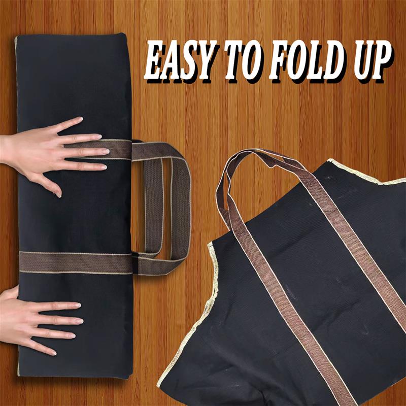 Supersized Canvas Firewood Wood Carrier bag Log Camping Outdoor Holder Carry storage bag Wooden Canvas Bag