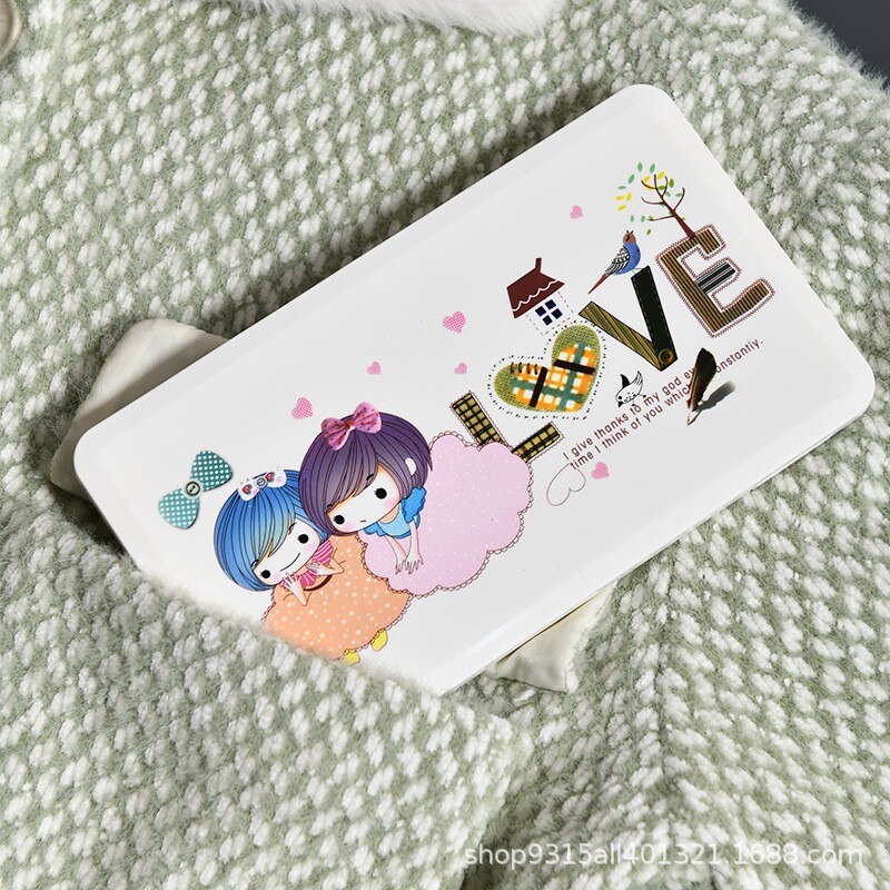 Mask Storage Box Mask Save Portable Storage Box With Lid That cute cartoon Can Carry Masks Organizer boîte de masque enregistrer