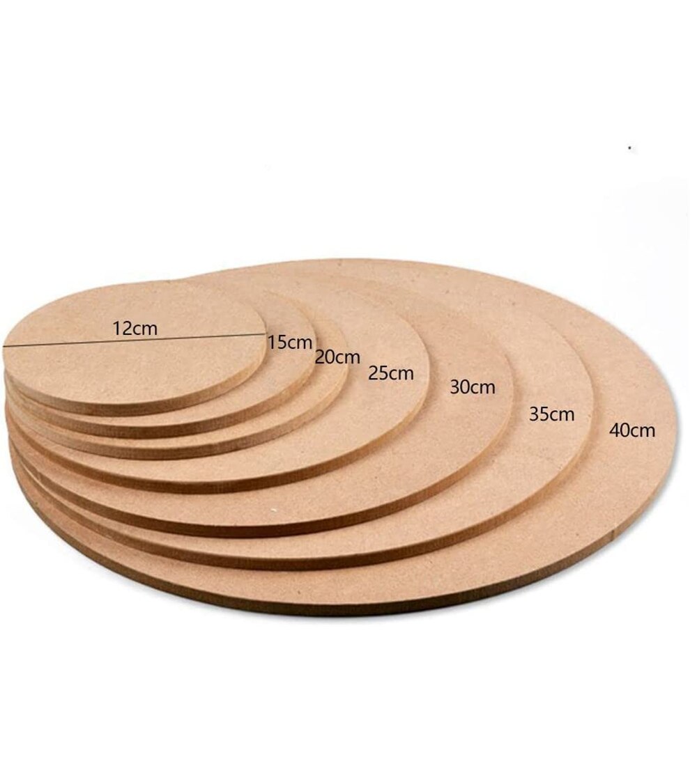 Keramik Torkplatta 12-35CM DIY Lera Verktyg Fiberplatta Bat Keramik Torkplatta Drejskiva Balanserad Bricka