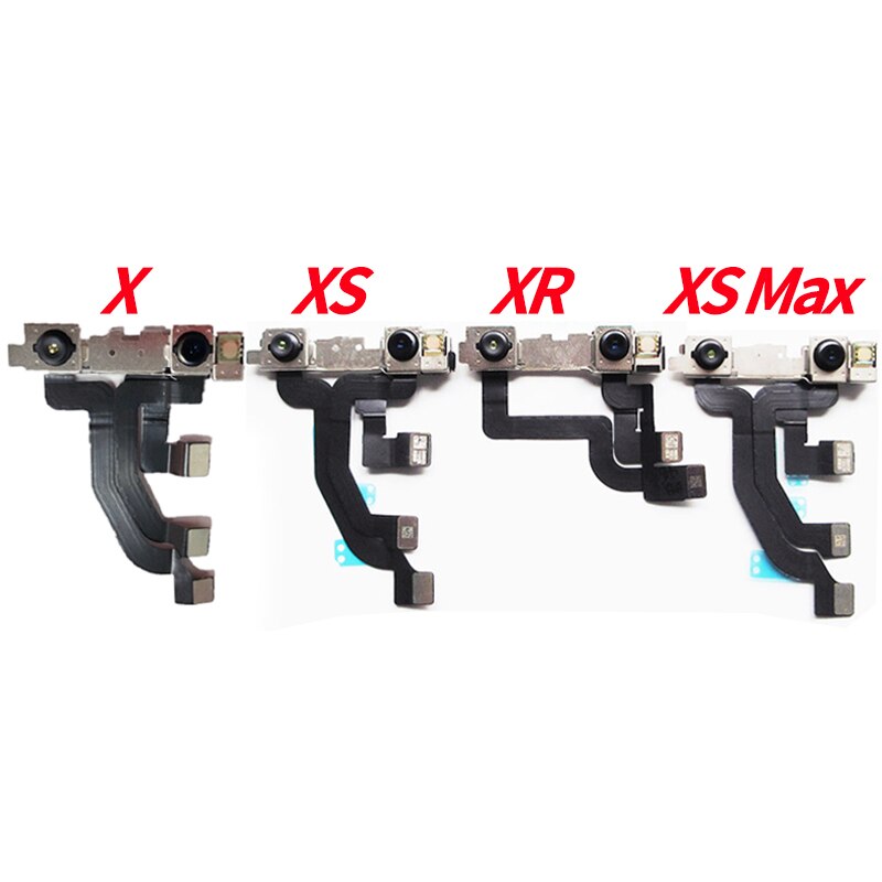 Original para iPhone 7 Plus 8 Plus X XR XS Max cámara frontal pequeña cámara frontal Sensor de proximidad derecho Cable flexible