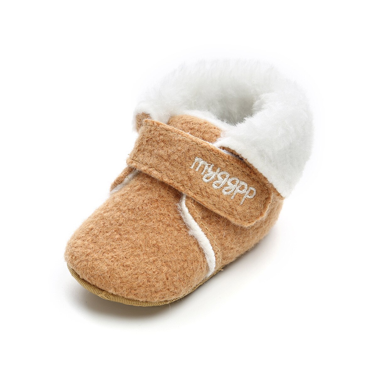 Winter Baby Meisjes Schoenen Zachte Doek Bodem Warme Booties Baby Jongens Winter Boot Baby Mocassins: A / 5
