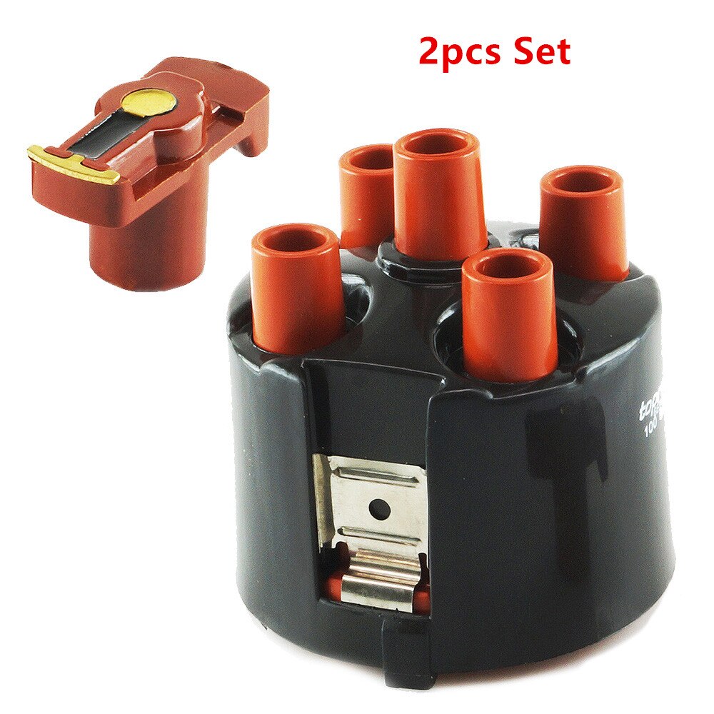 Inserted Ignition Distributor 1000Ohm Car Distribution Cap + R Rotor + Variant