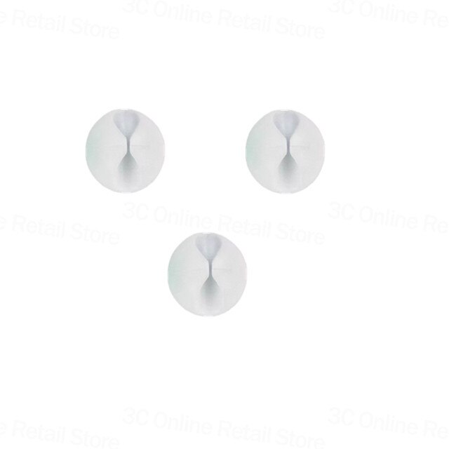 Enrouleur de câble organiseur de câbles, Clip de câble bureau organisateur de câbles USB Table sécurisée: White 3