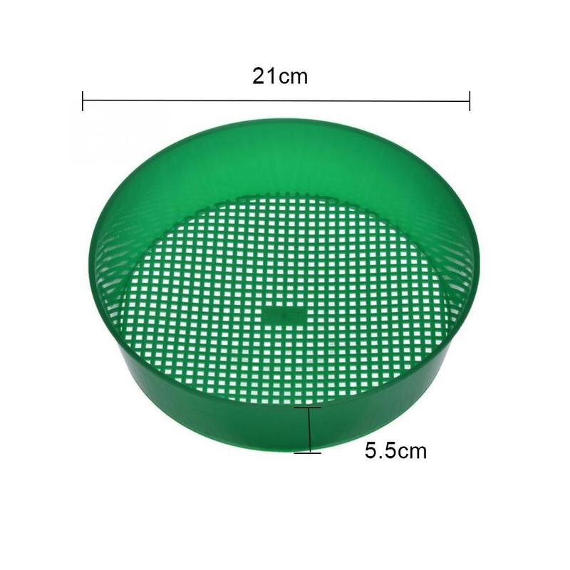 1pc Plastic Garden Screen For Composting Soil Screen Screen Screen Medium Screen Tool Culture Green Garden N4N3