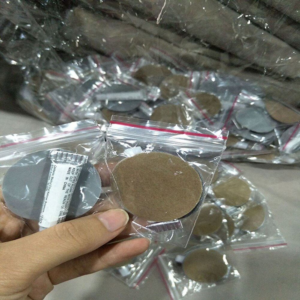 2 Sets PVC Modify Boat Repair Kit Kayak Canoe Sofa Raft Inflating Air Bed Patches Glue Mattress Water Sports: Gray