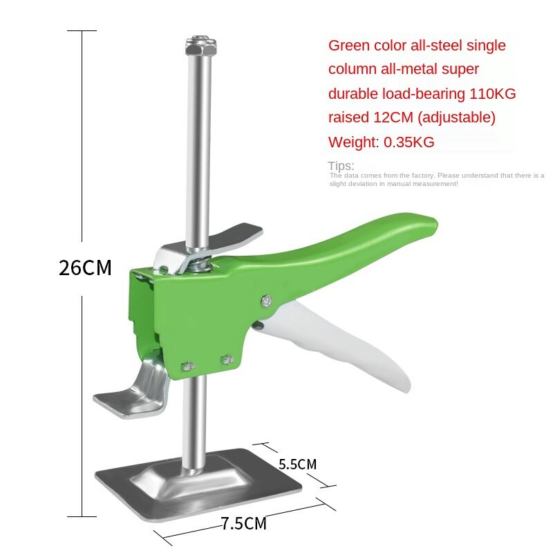 Labor-saving Arm Door Use Board Lifter Cabinet Jack Multifunctional Plaster Sheet Repair Anti Slip Hand Tool Herramientas: F