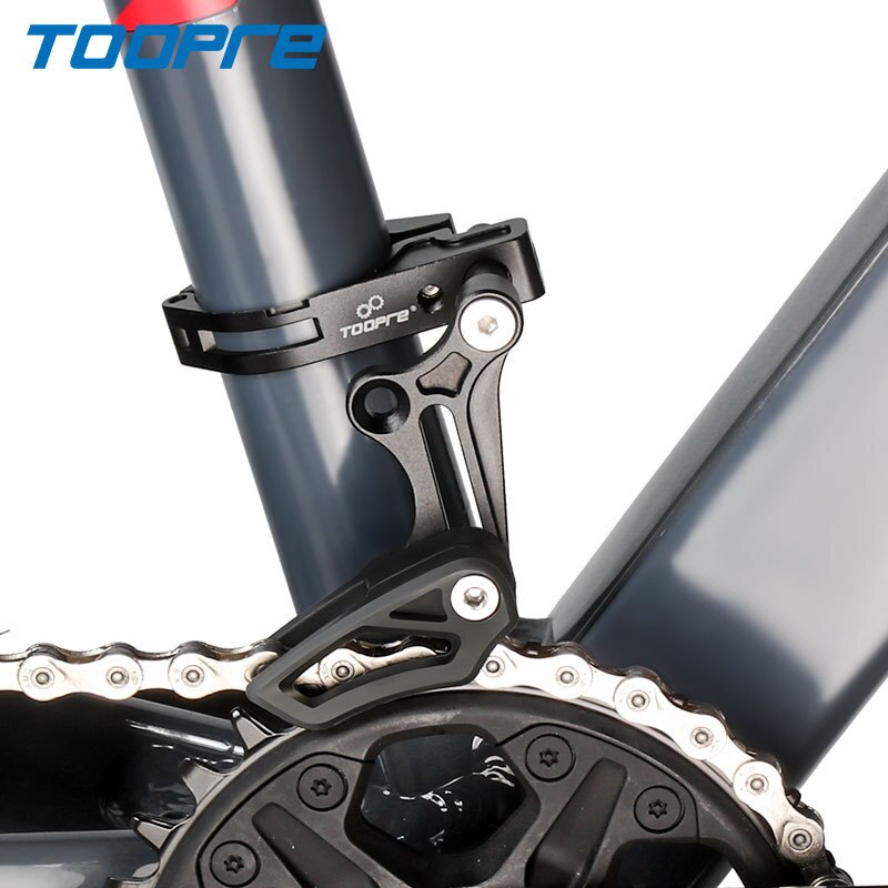 TOOPRE bicycle chain guide positive negative tooth chain stabilizer mountain bike front derailleur chain press anti-chain