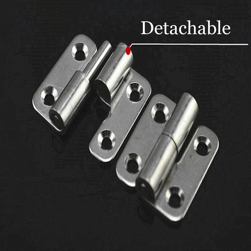 Thickened 304 stainless steel detachable hinge, heavy machinery and equipment hinge, 2 inch detachable industrial hinge