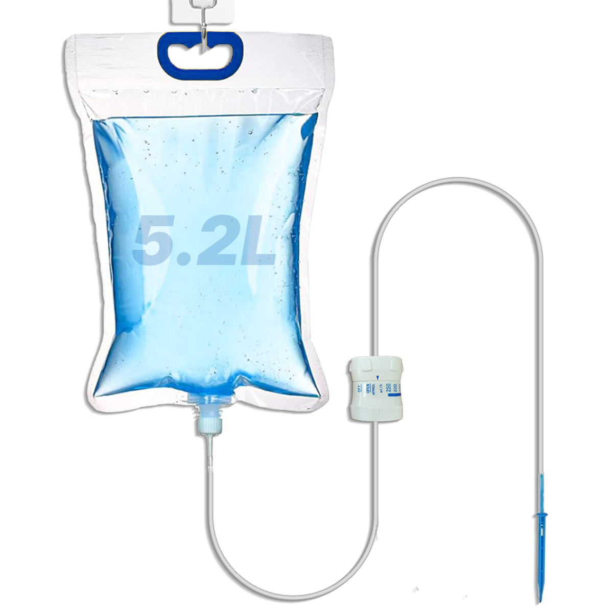 Dispositivo de riego automático de 5,2l/6,5l, Control de flujo de goteo de agua, mantenimiento de plantas y flores, bolsa de agua de riego: Gris