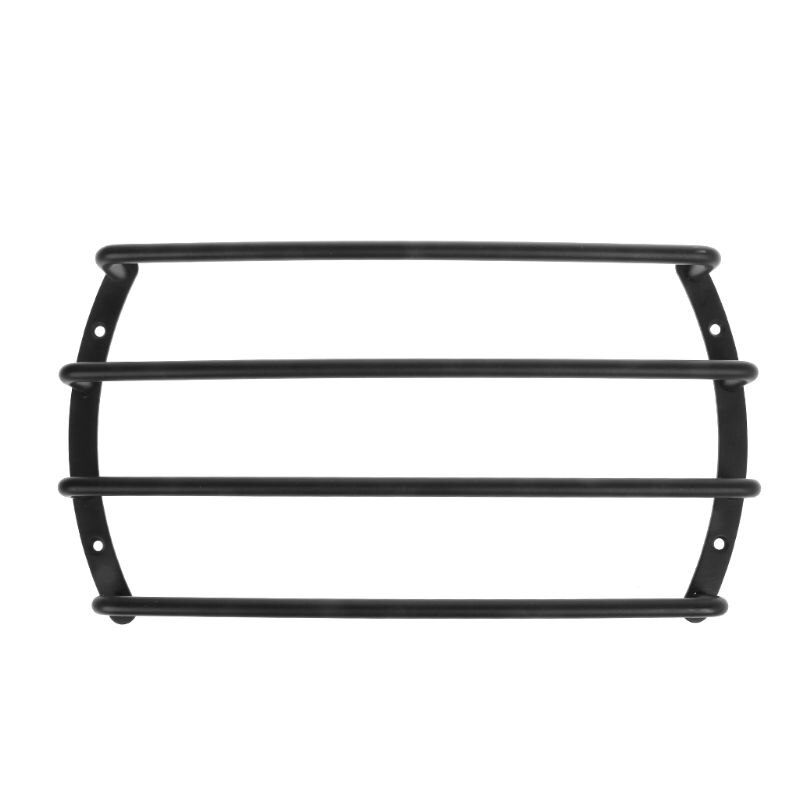 Subwoofer høyttalergitter deksel bar grille 4 spaker 10 " 12 " svart metall avrundede kanter bilhøyttalere
