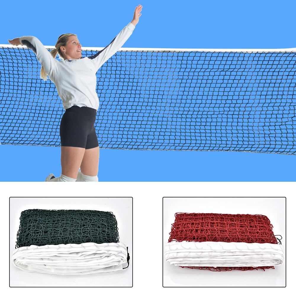 6.1mX0.75m Sport Training Standard Badminton Net Outdoor Tennis Net Mesh Volleyball Net Exercise