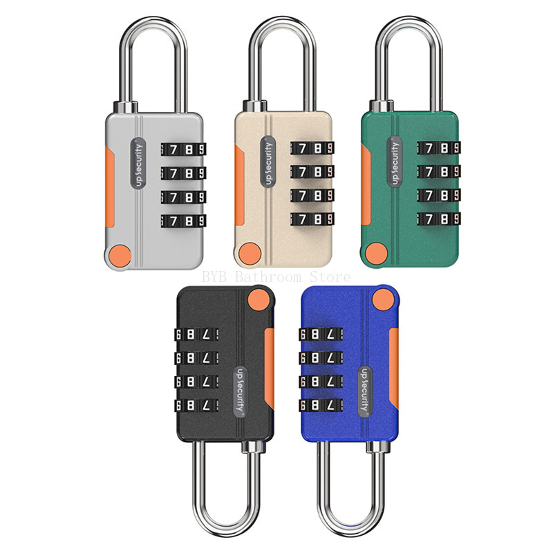 Concept Color 4 Digit Combination Lock Anti-theft Safely Code Lock Travel Luggage Suitcase Lockers Zinc Alloy Padlock