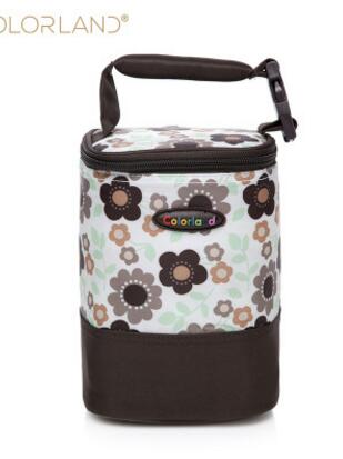 Heart Printed Baby Bottle Bag Portable Baby Bottle Insulation Bags Mummy Handbag Milk Thermal Food Warm Bag main image 0