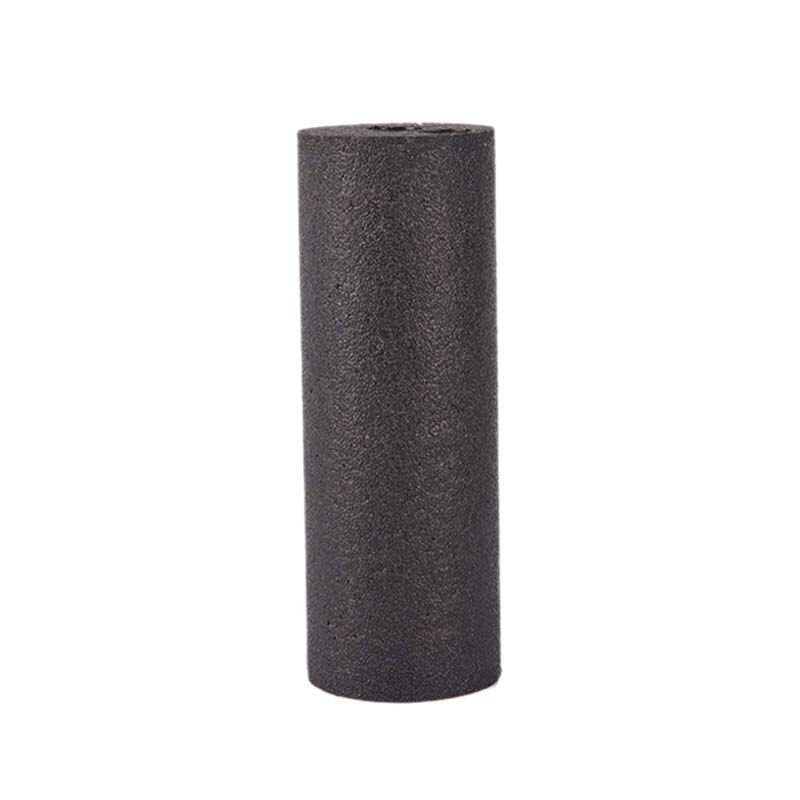 Sort 1 stk yoga bold gym foam roller yoga kolonne muskel roller stick balance træning skaft massage rulle fitness udstyr