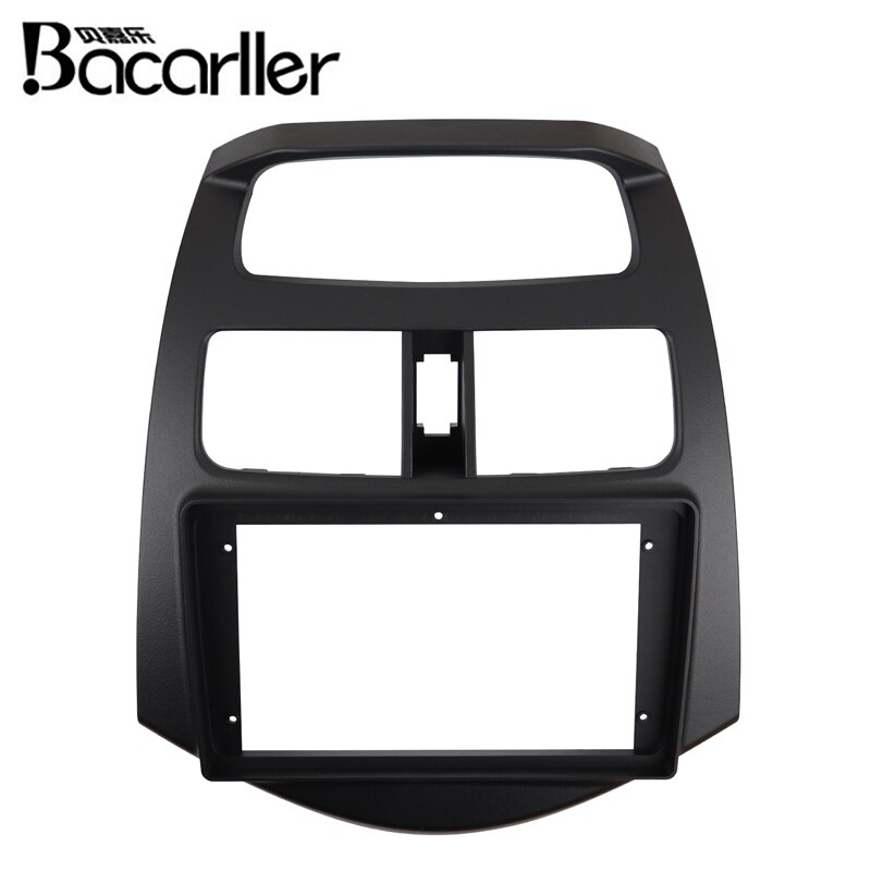 9 Inch Auto Radio Fascia Voor Chevrolet Spark Beat Daewoo Matiz Stereo Panel Dash Kit Refit installatie Bezel: Default Title