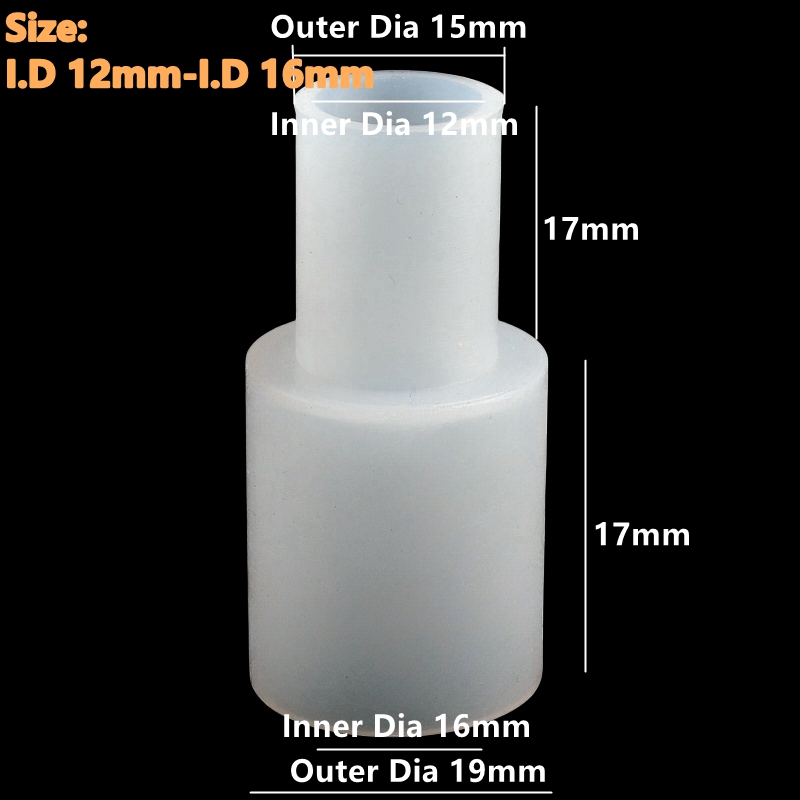 1~5PCS Silicone Flexible Joints Reducing Direct Elbow Hose Accessories Food Grade Tube Flexible Drink Water Soft Connector