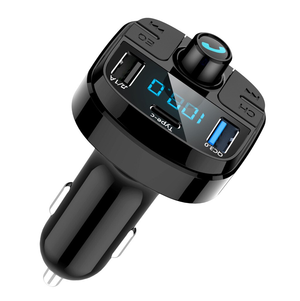 Transmetteur FM Bluetooth BT29 pour voiture, lecteur MP3/WMA/WAV/FLAC, chargeur adaptateur Radio FM, directe, , 5.0