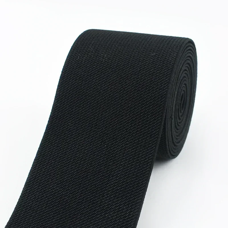 1-5M Elastische Band Voor Broek 60Mm Kleding Elastiekjes Zachte Huid Stretch Lint Tape Broek tailleband Diy Naaien Accessoires