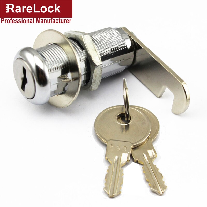 Cam Lock for Power Tool Cabinet Wardrobe Dressing Case Box Cupboard Gym Locker Mailbox Furniture Hardware Rarelock MMS243 C