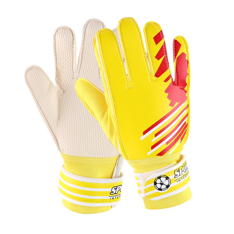 Kids boys girl Goalkeeper Gloves Anti-Slip Glove Soccer Goalkeeper game Training Gloves Football Goalkeeper