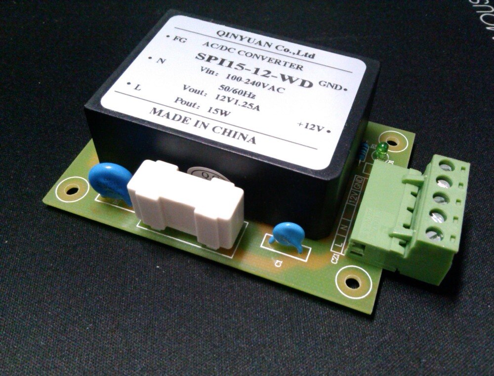 Power -module 220V 12V 1.25A 15W SPI15-12 explosion-proof monitoring special industrial grade