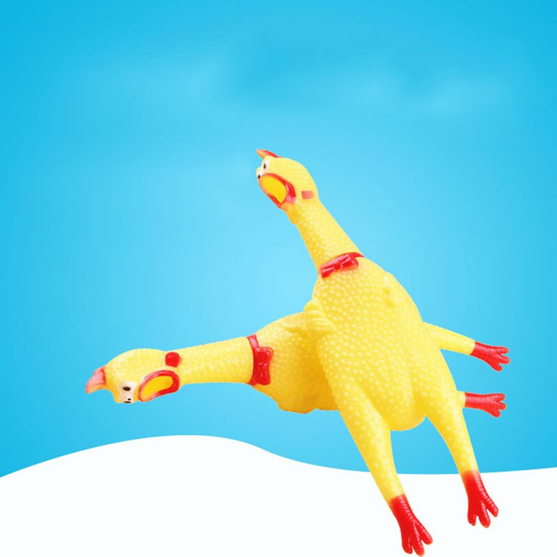 Juguete con sonido divertido para mascotas, Juguete para perro, pollo con sonido, pene chillón, juguete para gato, descompresión, productos para mascotas
