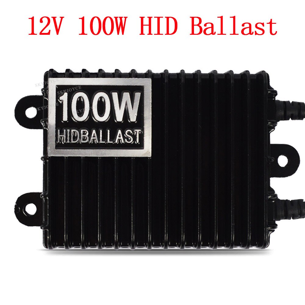 Balasto de bombilla HID de alta potencia, 75W, 100W, 150W, para bombilla H1, H3, H4, H7, H11, 9005, 9006, D2H, Faro de coche, balasto HID de CA de 12V