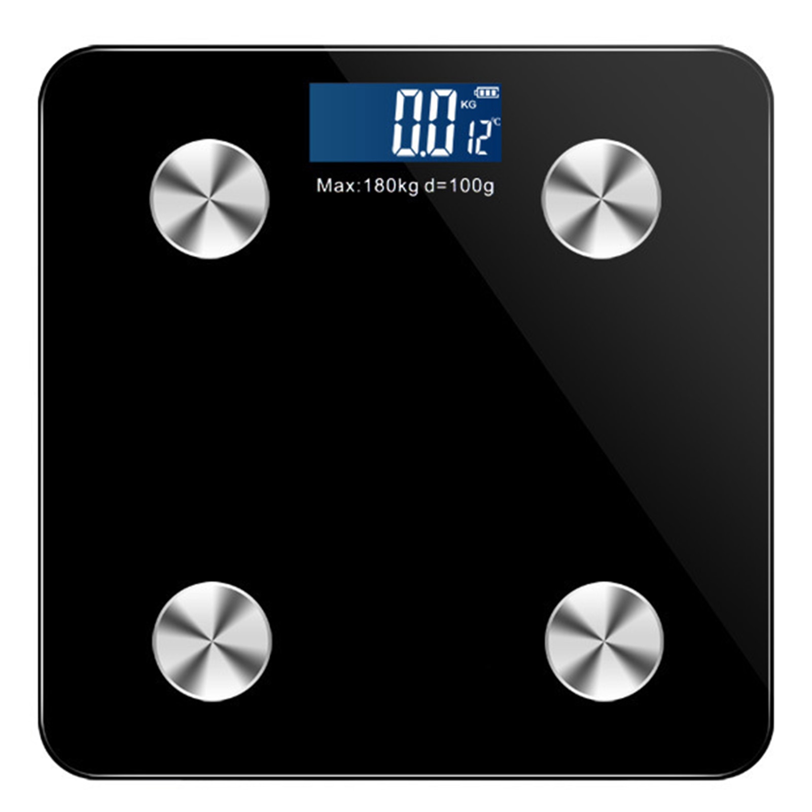 Bathroom Weighing Digital Scales Bluetooth Electronic Scale Home Electronic Precision Body Fat Weighing Scale: Default Title