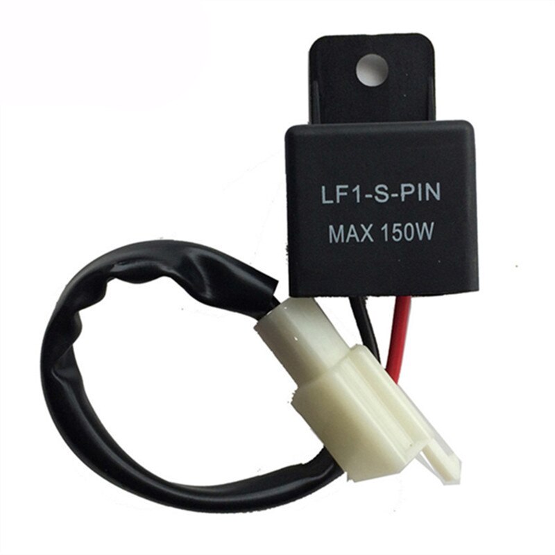 12A 2Pin LED clignotant relais étanche électronique clignotant ampoule Hyper moto clignotant lumières queue clignotant pour moto