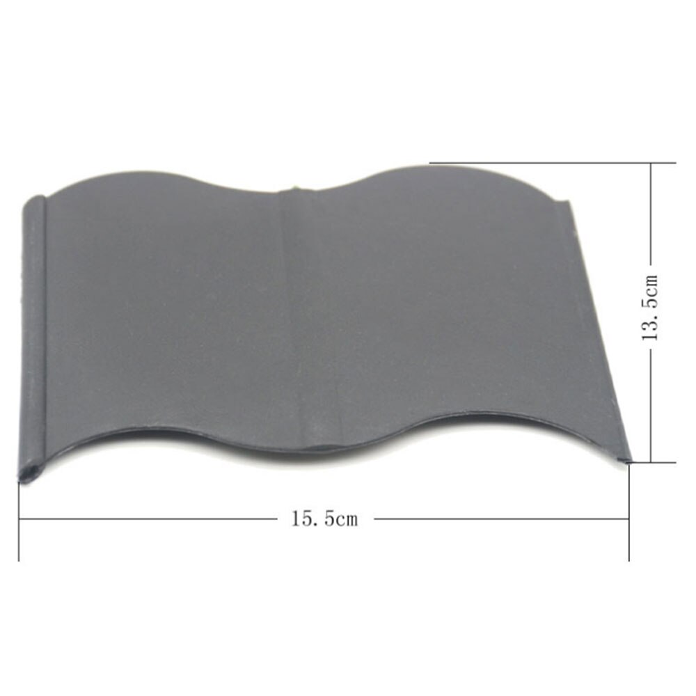 20pcs Plastic Lawn Garden Fence Edging Plant Border Decorations Interlocking Edging Kit No-Dig Pound-in Garden Edge 15.5*13.5cm