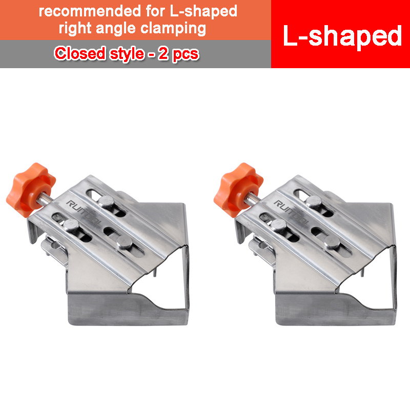 90 Degree Positioning Squares Right Angle Clamps for Woodworking Corner Clamp Carpenter Clamping Tool for Cabinets: Blue