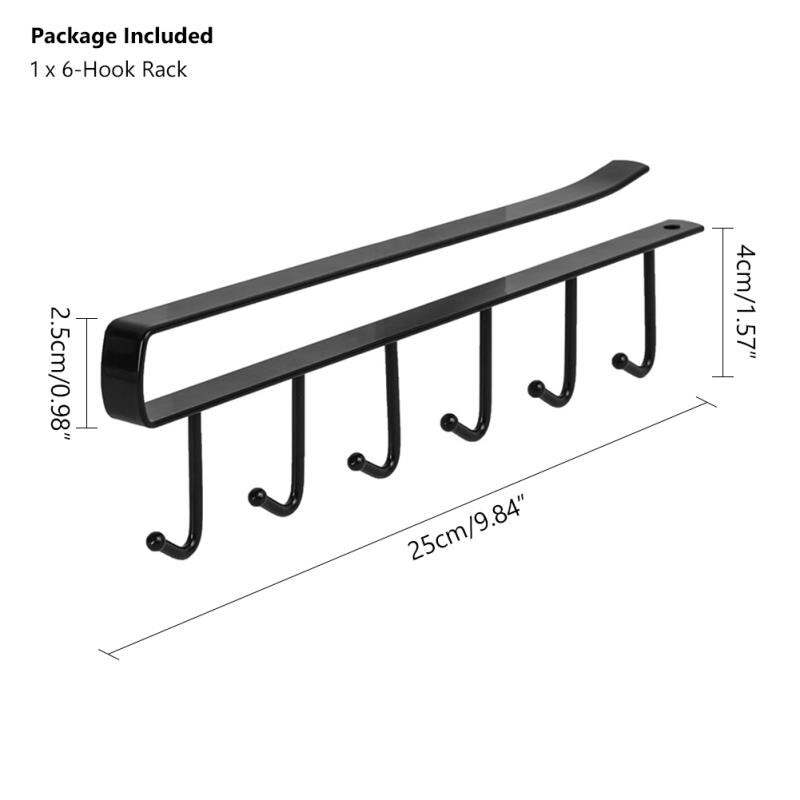 Metal vinglas rack under kabinet papir kaffekophol... – Grandado