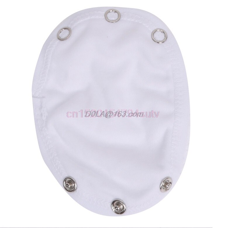 Blöja förlänga förlänga tyg baby romper partner utility body jumpsuit: Vit