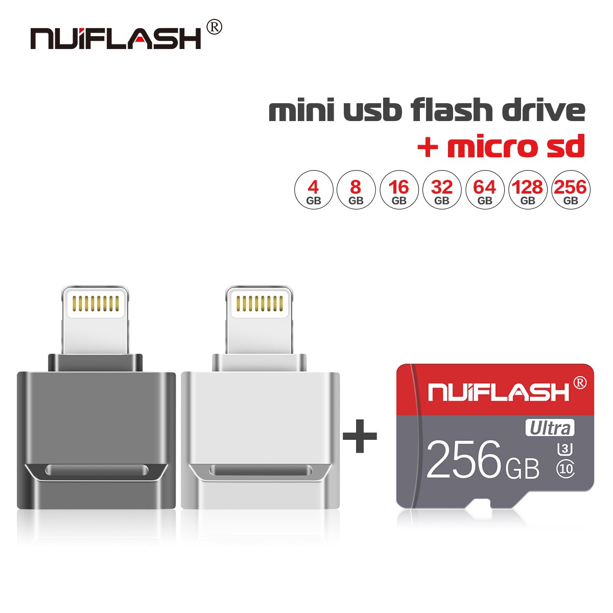 High Speed Iphone 2.0 Flash Drives Externe Opslag Pendrives 128Gb 256Gb 512Gb Thumbdrive Usb Memory card Stick