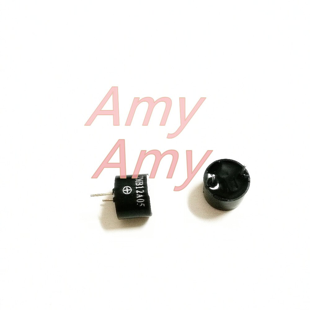 100pcs/lot 5V active buzzer integrated 12mm*9.5mm continuous sound TMB12A05