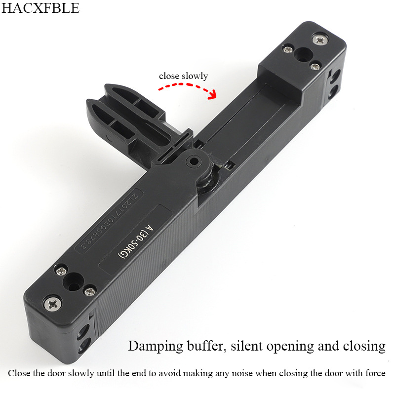 Dempingsbuffer dørlukker svingdør automatisk lukking lydløs usynlig dør hjem hydraulisk dørlukking stille anti-klembuffer