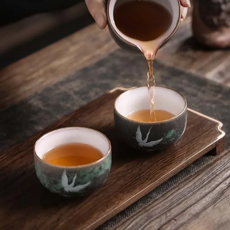 1 stk /3 stk japansk stil keramisk kaffekop porcelæn personlig enkelt keramik te kopper drinkware vin krus vand krus