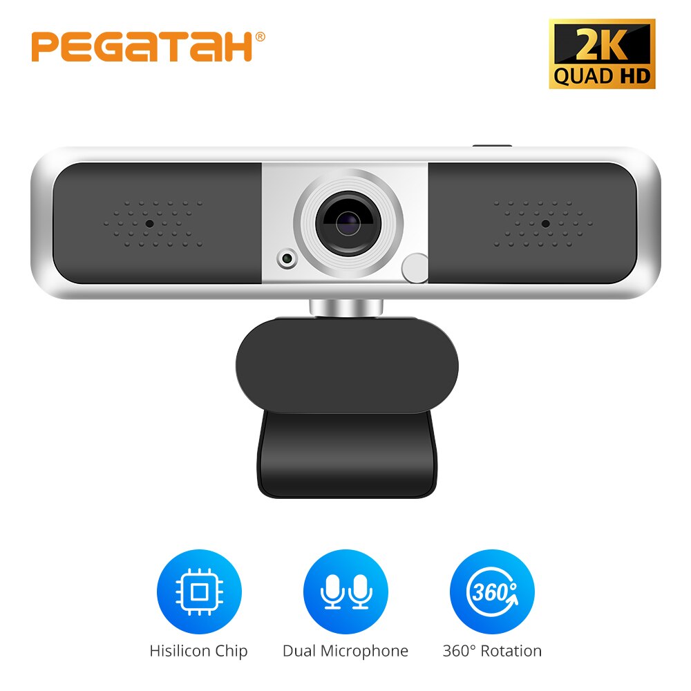 4X Zoom Webcam 4K Web Cam 2K Camara 60fps Web Pc Web Camera Met Microfoon Camera Web Voor pc Usb Camera Webcam Full Hd Webcam: U10-42K