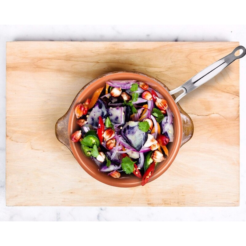 9-Inch Copper Saucepan Non-Stick Fry Pan Steak Frying Pan With Long Handle