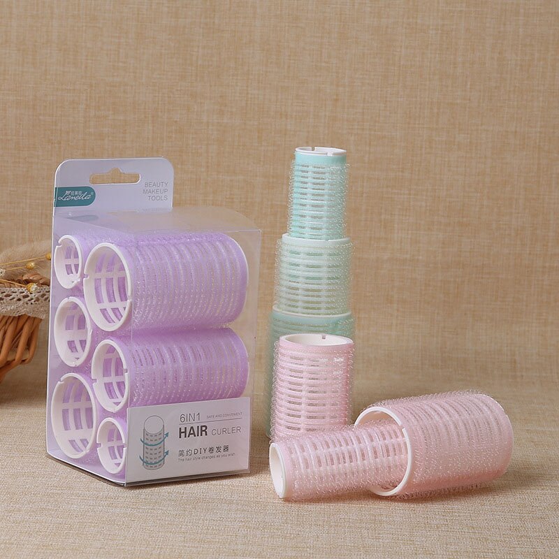 Multifunctional curler DIY curling tool curling stick three sizes 6 pieces curling stick without hurting hair SU267