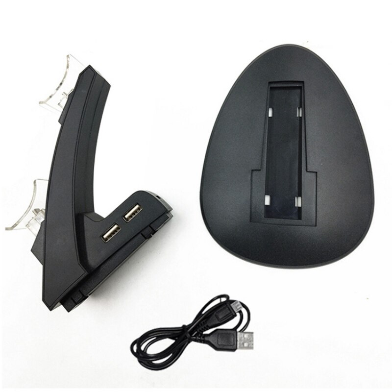 USB Dual Gamepad Charging Station Stand Game Controller Power Supply Charger For Nintendo Switch Pro Controller