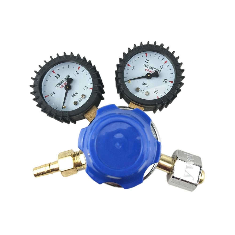 G5/8 Inlet Dual Gauge Carbon Dioxide Gas Flowmeter Welding Cutting Pressure Gas Regulator，CO2 Regulator,