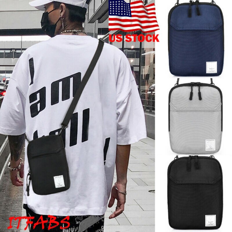 Unisex Bags Women Men Casual Sling Bag Chest Pack Shoulder Bag Canvas Sports Crossbody Bags Torebka /BY