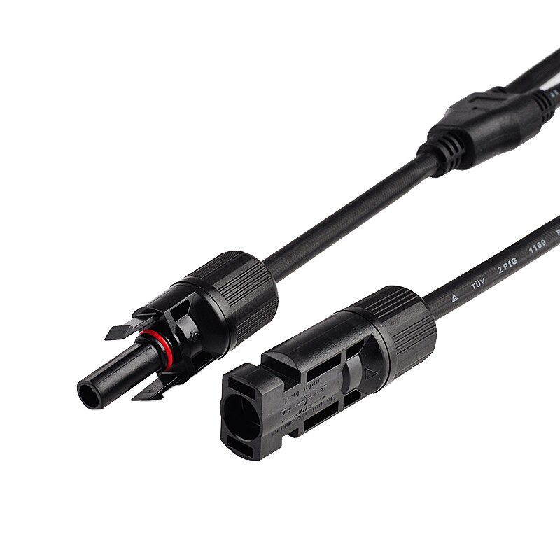 1000V Y Tak 2 Om 1 IP67 Mannelijke Vrouwelijke Solar Kabel Connector 30A Fotovoltaïsche Accessoires Voor Solar kabel 2.5 ~ 6mm2